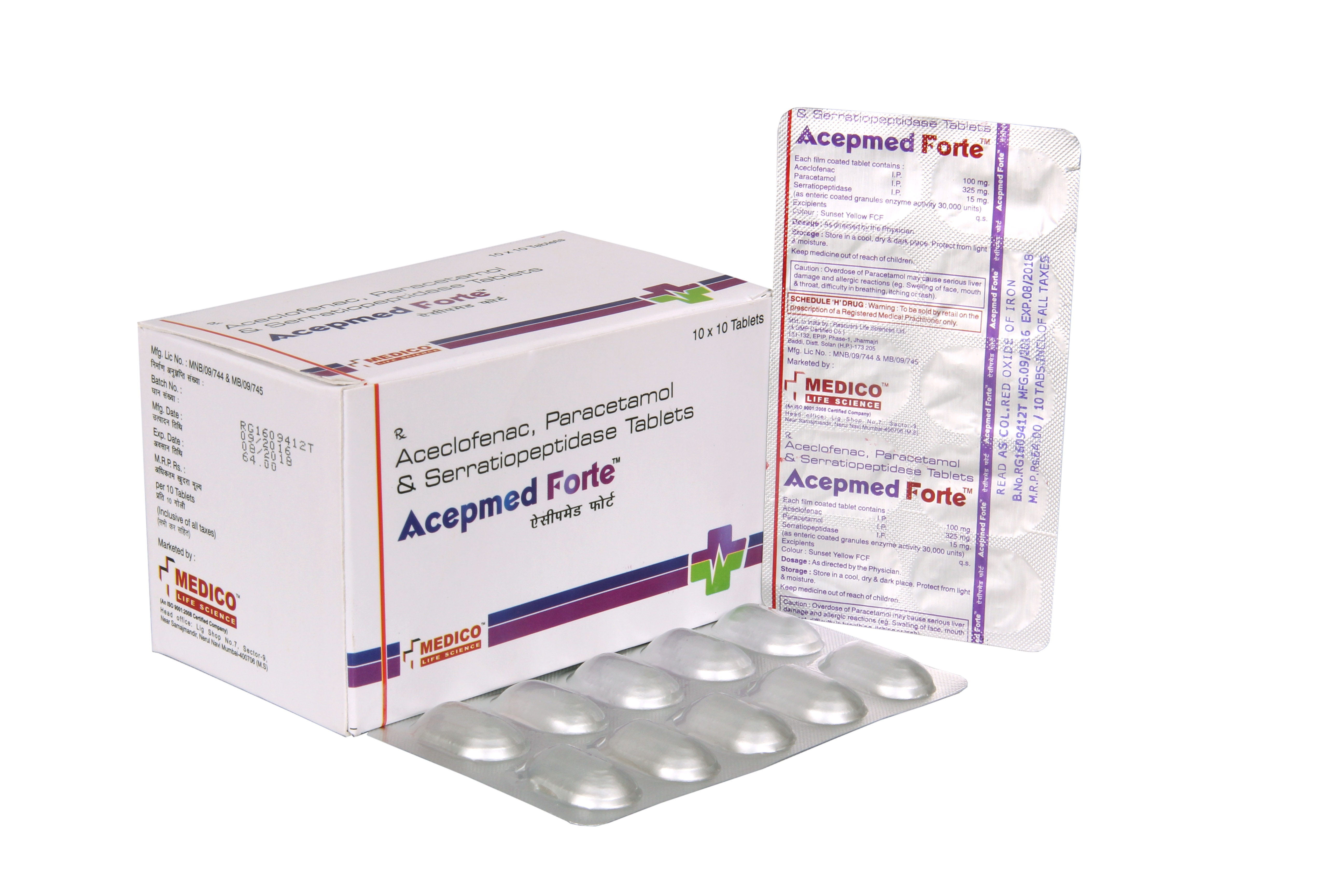 ACEPMED FORTE Tab